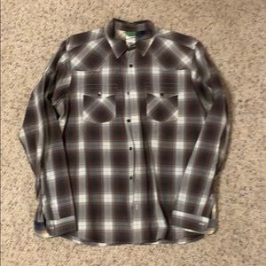Patagonia Western Style Plaid Shirt